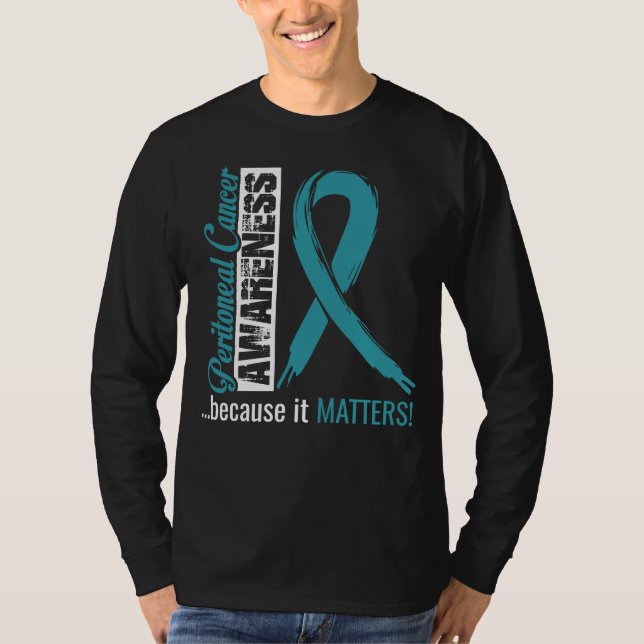 Peritoneal Cancer Awareness T-Shirt Gift Idea (Front)