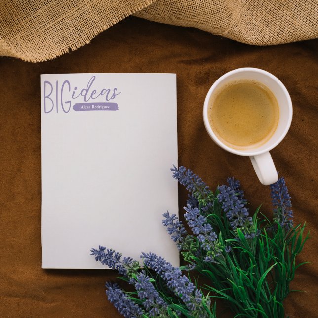 Periwinkle Big Ideas Notepad (Creator Uploaded)