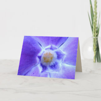 Periwinkle Blank Greeting Card