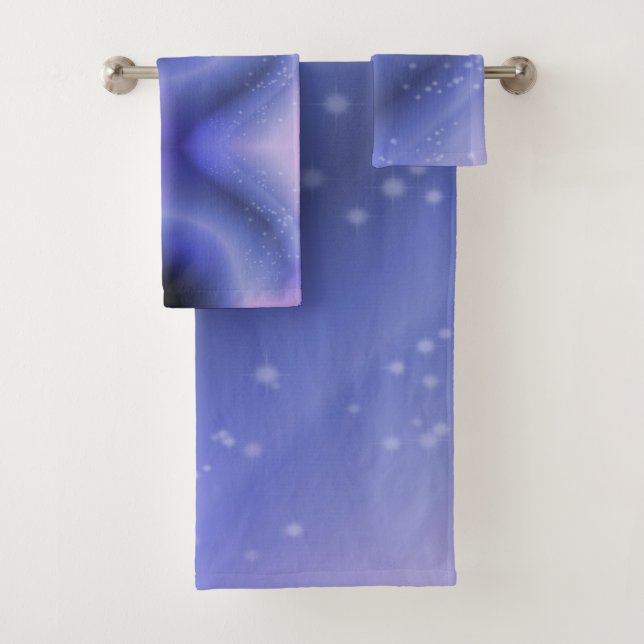 Periwinkle Blue Bath Towel Set (Insitu)