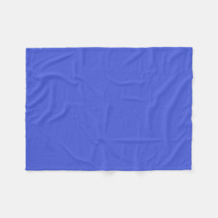 Periwinkle Blue Solid Colour Fleece Blanket