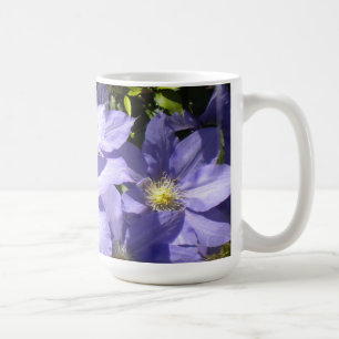 Periwinkle Clematis Mug