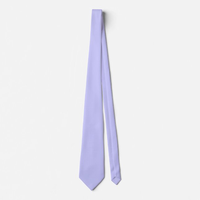 Periwinkle colour blue-violet tie (Front)