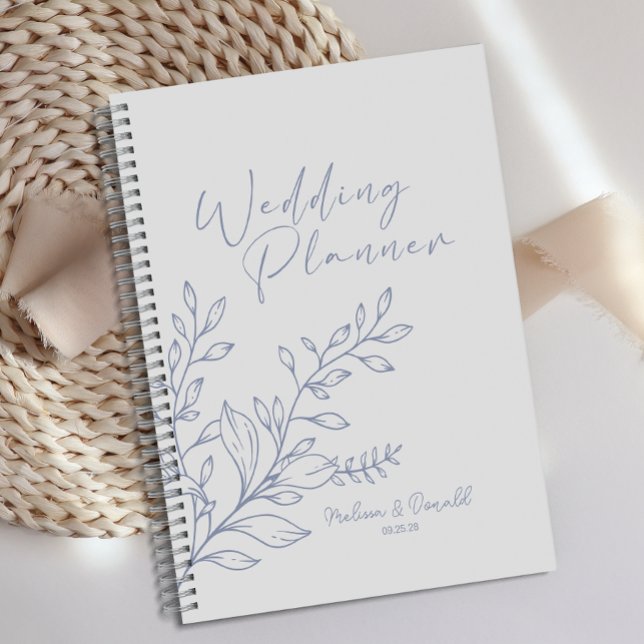 Periwinkle Flowers Boho Wedding Planner (Creator Uploaded)
