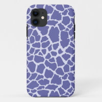 Periwinkle Giraffe Print
