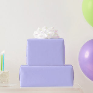 Periwinkle Glossy Wrapping Paper
