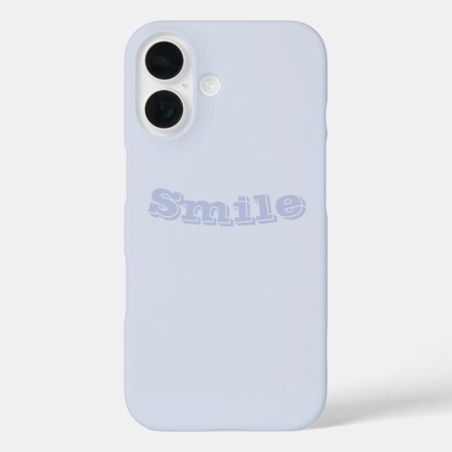 Periwinkle Grey Soft Pale White Pastel Solid Colou Case-Mate iPhone Case (Back)