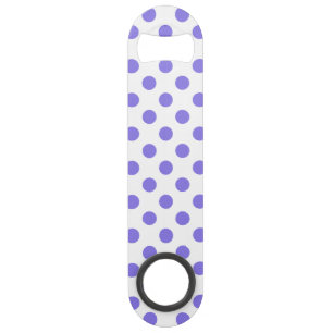 Periwinkle polka dots