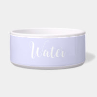 Periwinkle Purple Pet Bowl