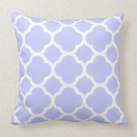Periwinkle Quatrefoil Pattern