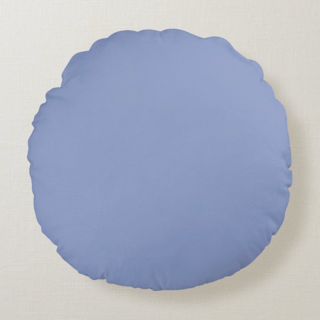 Periwinkle Round Cushion (Front)