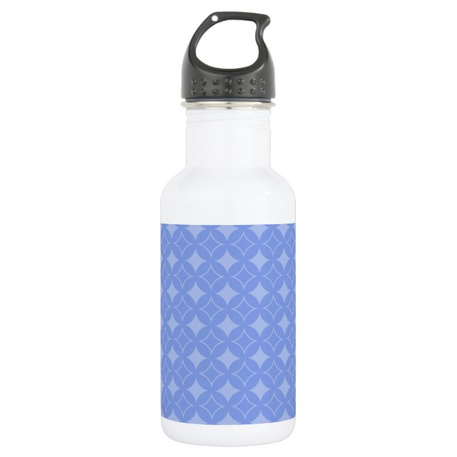 Periwinkle shippo 532 ml water bottle (Front)