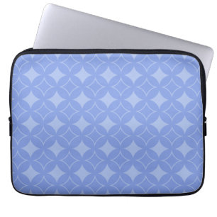 Periwinkle shippo laptop sleeve
