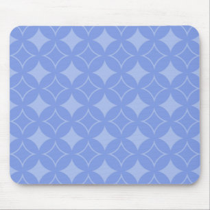 Periwinkle shippo mouse pad