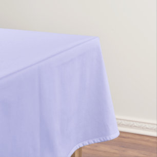 Periwinkle Solid Colour Classic Elegant Tablecloth