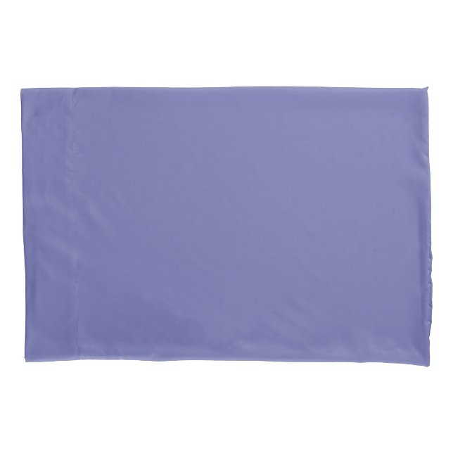 Periwinkle Solid Colour Pillowcase (Front)