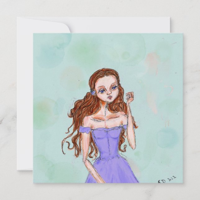 Periwinkle Thought (Front)