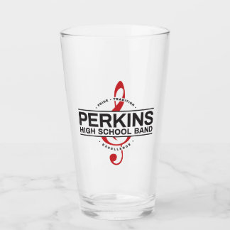 Perkins Band Logo Glass