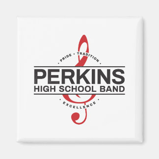 Perkins Band Logo Magnet