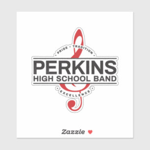 Perkins Band Logo Sticker