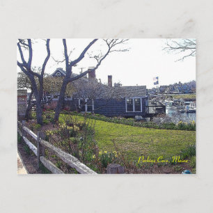 Perkins Cove, Ogunquit, Maine - Postcard