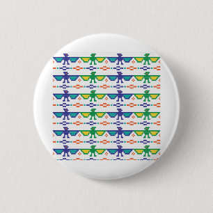 Perler Bead Patterns 6 Cm Round Badge