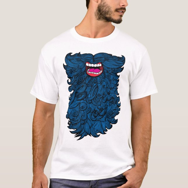 Perlorian Beard T-Shirt (Front)