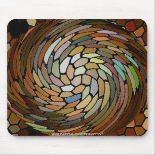 Perl's Swirl Mouse Pad