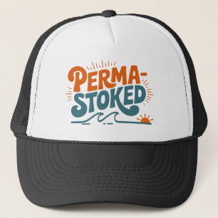 Perma-Stoked Waves Trucker Hat