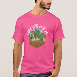Permaculture Farmer Agriculture Gardening Urban Fa T-Shirt