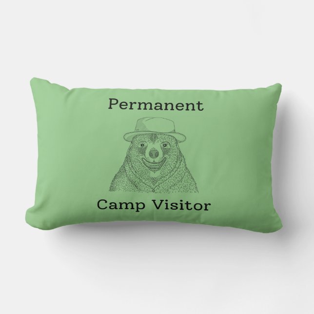 Permanent Camp Visitor Lumbar Cushion (Front)