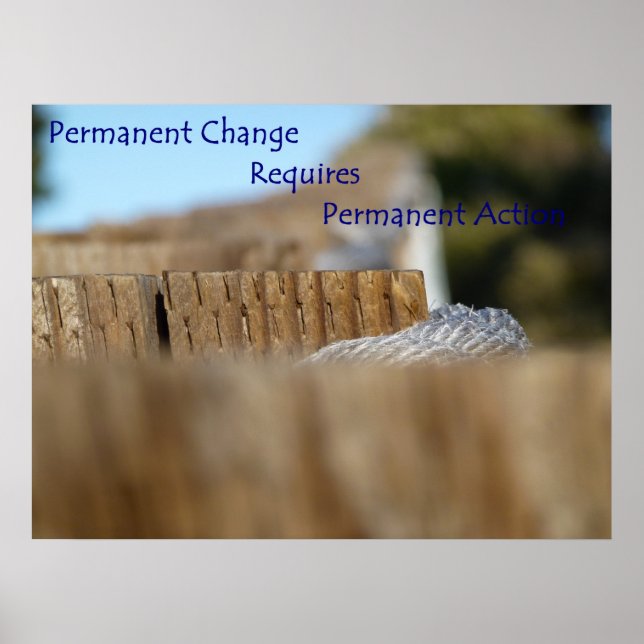 Permanent Change Poster (Front)