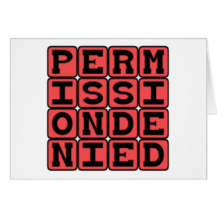 Permission Denied, No Access