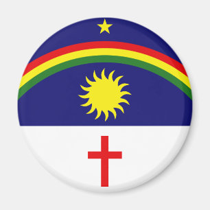 Pernambuco, Brazil flag Magnet