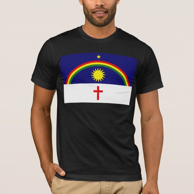 Pernambuco, Brazil flag T-Shirt (Front)