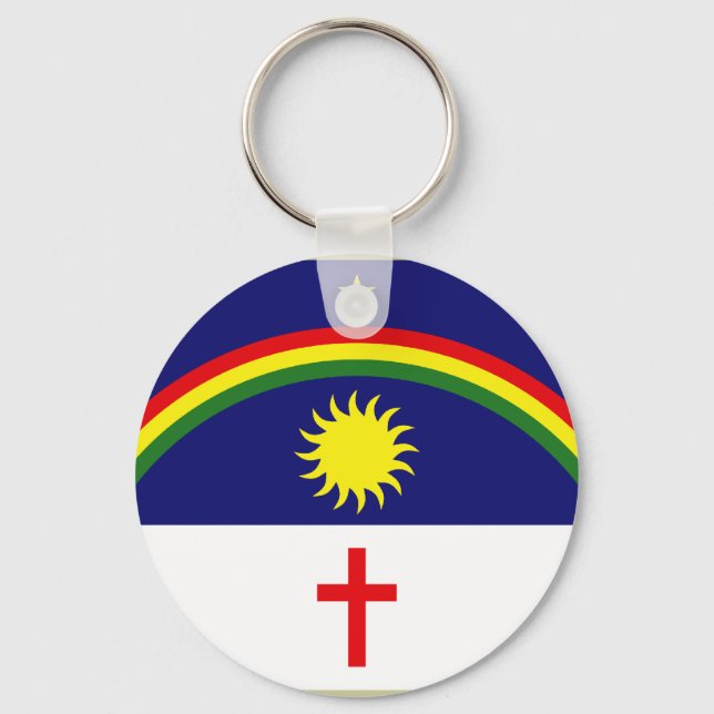 Pernambuco, Brazil Key Ring (Front)
