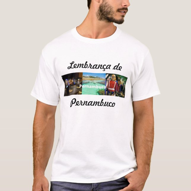 Pernambuco souvenir t-shirt (Front)