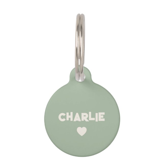 Peronsalized Pet Tag (Front)