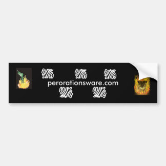 perorationsware ID BB Bumper Sticker