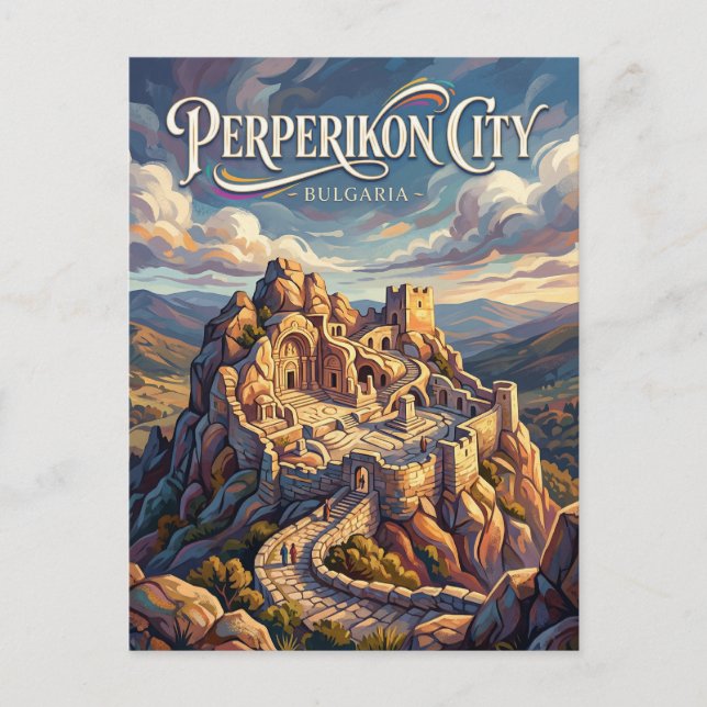 Perperikon Ancient City Bulgaria Postcard (Front)