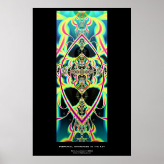 Perpetual Awareness Is The Key Poster