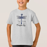 Perpetual Blue Grey Dragonfly Phrase