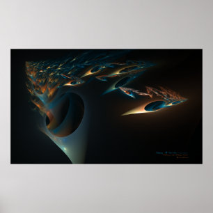 Perplexity - the Vivid Vision Canvas FineArtPrint Poster