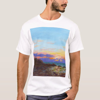 Perranporth beach sunset T-Shirt
