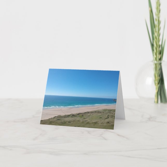 Perranporth Seaview. Card (Front)