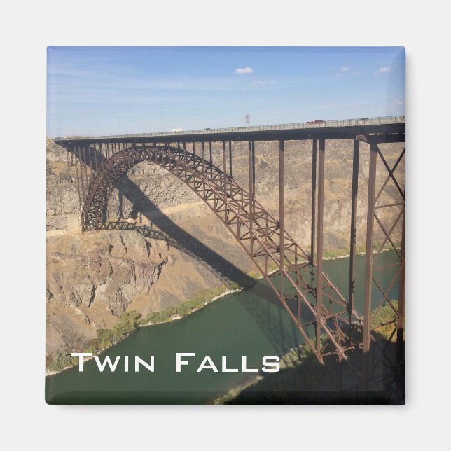 Perrine Bridge - Snake river - Twin Falls Magnet (Front)