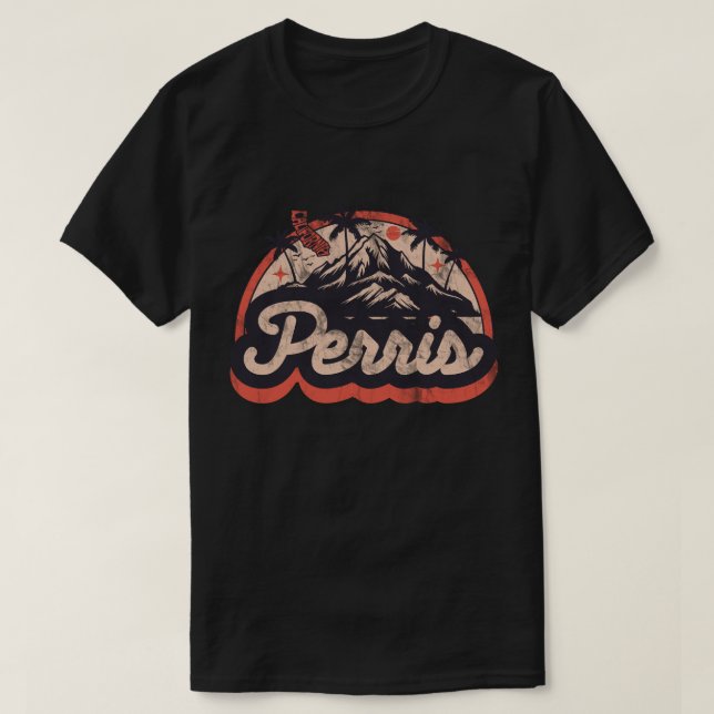 Perris, California T-Shirt (Design Front)