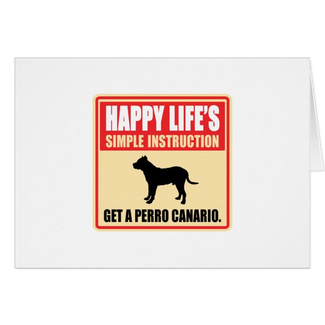 Perro de Presa Canario (Front Horizontal)