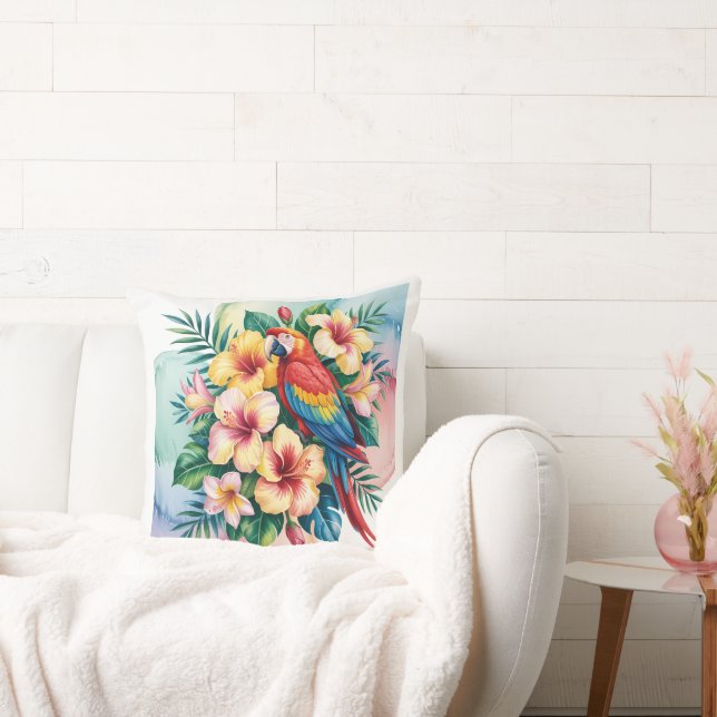 Perroquet exotique cushion (Couch)