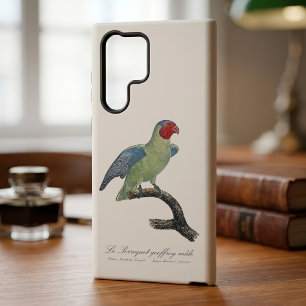 Perroquet geoffroy male / Red cheeked Parrot  Samsung Galaxy Case